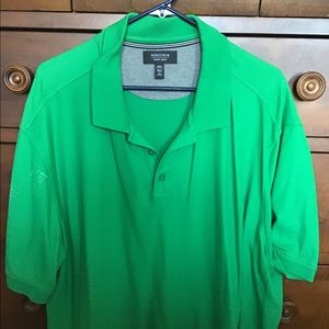 NWOT. Bright Green 2XL Nordstrom Men’s Polo.